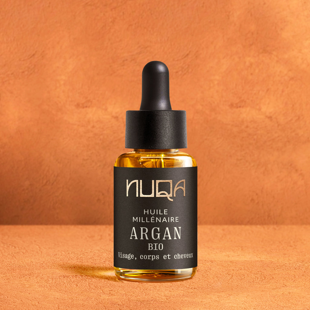 bouteille d'huile d'argan