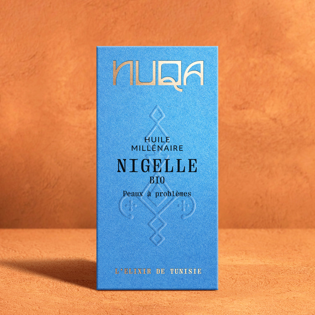 Packaging huile de nigelle 